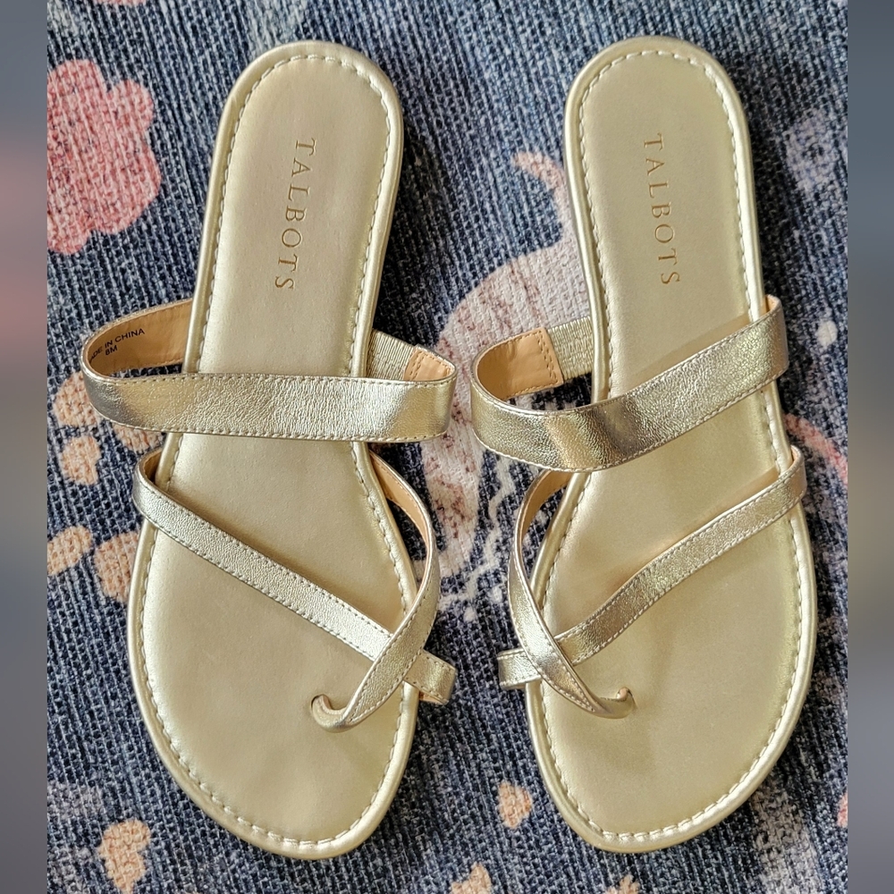 Gold Sandals